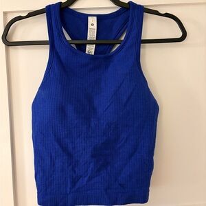 Lululemon Ebb to Street Racerback Crop Tank